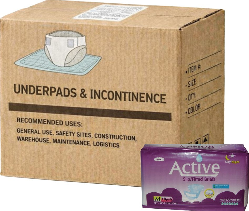 Carton of 4 Slips Premium Medium High Absorbency 3400m