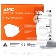 Box of 50 AMD P2 N95 4PLY Nano-tech Flatfold Medical Face Mask Ear Loops Individually Wrapped  Australian Made