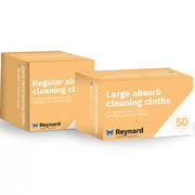 Carton of 12 Reynard Health Absorb Cleaning Cloths (335 x 35cm)