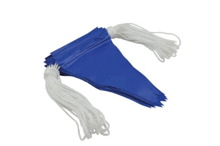 Carton of 20 Packs Maxisafe Blue Bunting Flag Line 30m Site Barricade