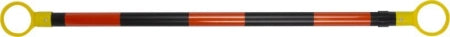Carton of 20 Orange Black Retractable ABS Cone Bar