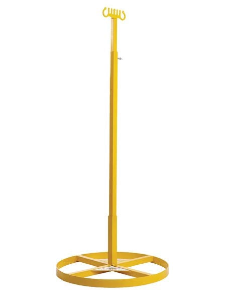 Carton of 3 Maxisafe Adjustable Lead Stand with Base Pole Plastic Grips and Wing Nuts