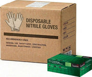 Carton of 1000 pcs  ExtraTough Green Nitrile Gloves Powder Free Micro Textured Heavy Duty