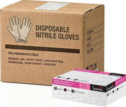 Carton of 2000 Pink Nitrile Gloves Micro Textured Ultra Soft Powder Free