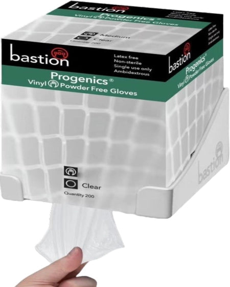 Box of 200 pcs Bastion Progenics(TM) Vinyl Powder Free Clear