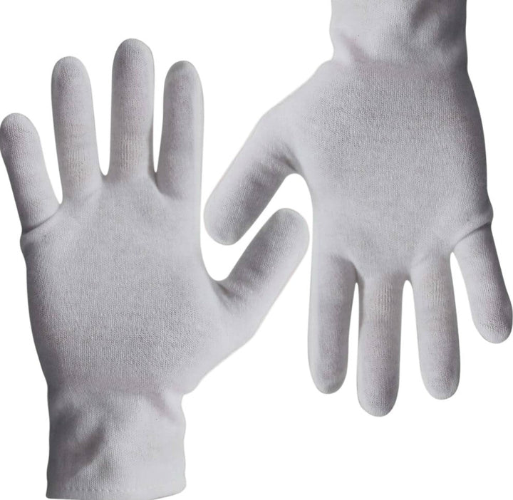 Bastion Cotton Interlock Gloves Hemmed Cuff