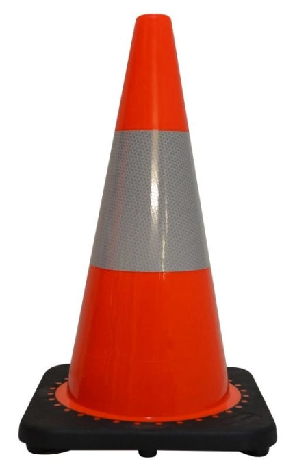 Carton of 10 Traffic Cone Reflective Hi Visibility 450mm