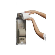 Caprice 3 Roll Toilet Roll Dispenser ABS Plastic - Suitable for 225 / 400 / 700 Toilet Rolls