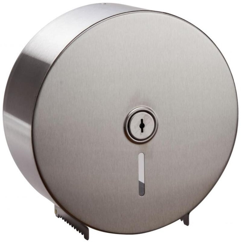 Caprice Jumbo Toilet Roll Dispenser Stainless Steel - Suitable for 300M / 500M Jumbo Toilet Roll