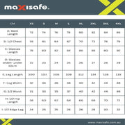 Maxisafe Navy PVC Rainsuit - Small