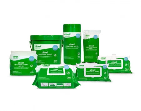 Clinell Universal Disinfectant Wipes Pack of 40