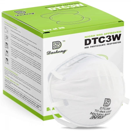 20/Box N95 NIOSH Disposable Particulate Respirator Face Mask