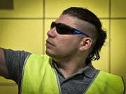 YSF Cobalt Smoke Lens TGA Approved Safety Glasses