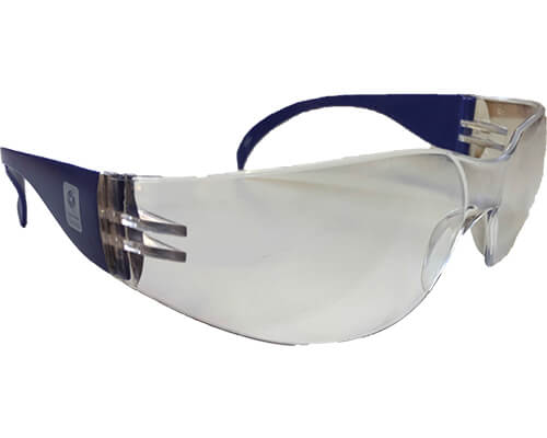 YSF Cobalt Clear Safety Glasses TGA Approved