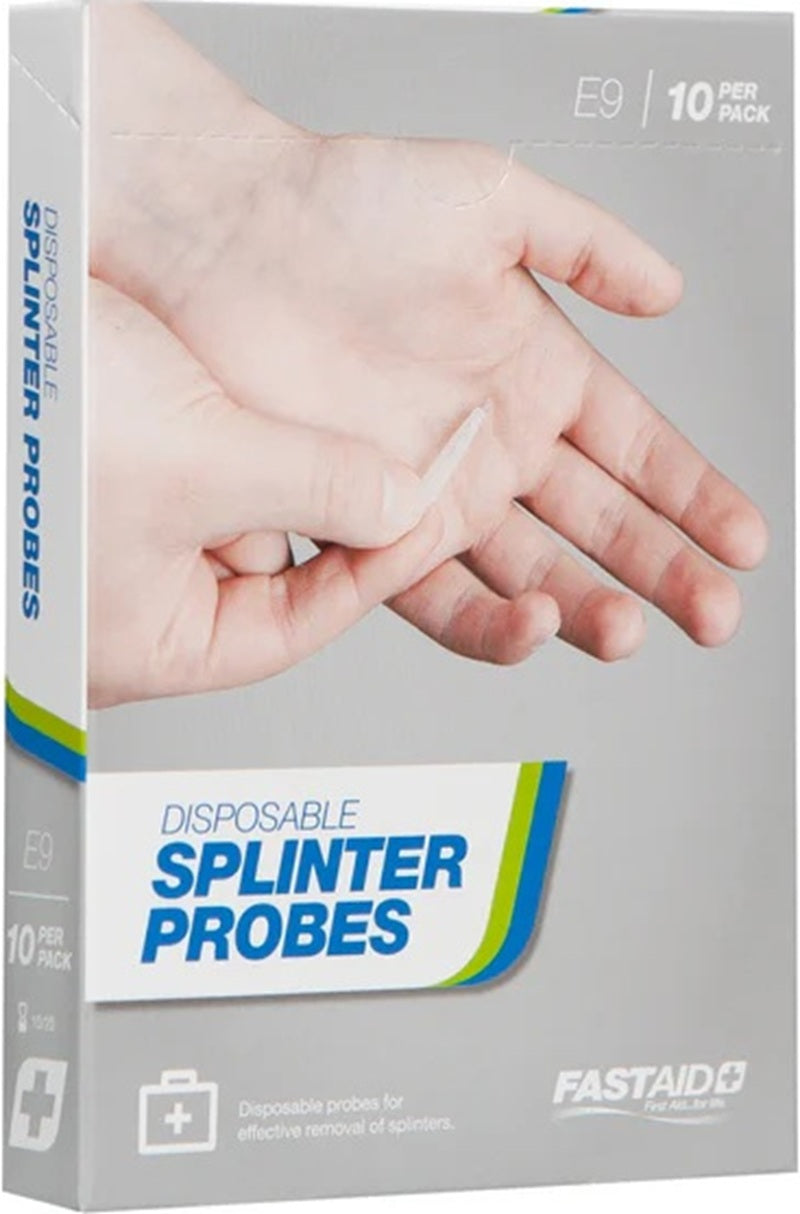 FastAid E9 Disposable Splinter Probes Pack of 10