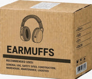 Carton of 20 Packs Bastion E42 Hi-Vis Green Class 5 Earmuffs