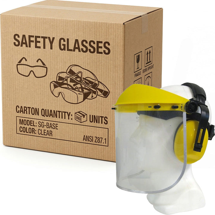 Carton of 16 Packs Maxisafe Faceshield & Earmuff Combo