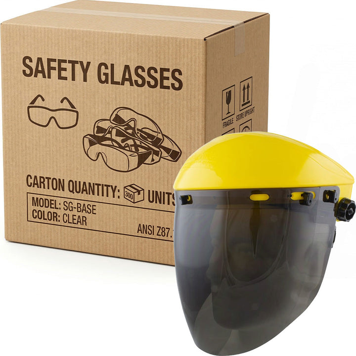 Carton of 10 Maxisafe Smoke Browguard & Visor