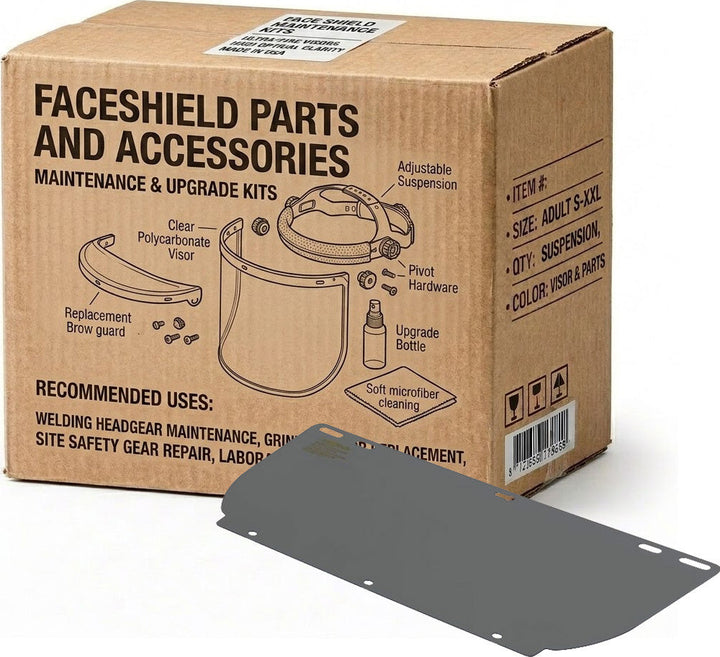 Carton of 50 Maxisafe Smoke Polycarbonate Lens UV Protection