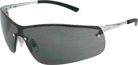 Maxisafe BOSTON Metal Frame Safety Glasses Smoke Lens EBO378