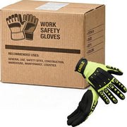Carton of 60 Eagle Industrial Cut 5 Level Impact Gloves Cut and Puncture Resistant Size 11 - 2XLarge
