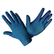 100pcs Eagle Blue Vinyl Powder Free Gloves