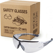 Carton of 120 Packs Phoenix Clear Safety Glasses Lightweight Protection