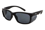 Carton of 120 Rayzr Black Polarised Smoke Safety Glasses Glare Reduction