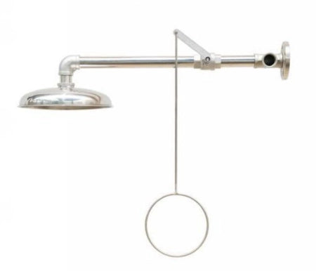 Carton of 5 Stainless Steel Wall Mounted Safety Shower