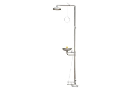 Maxisafe Stainless Steel Safety Shower & Eyewash