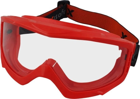 Carton of 10 Packs MaxiPRO Clear Safety Goggles for Faceshield EUV350-C