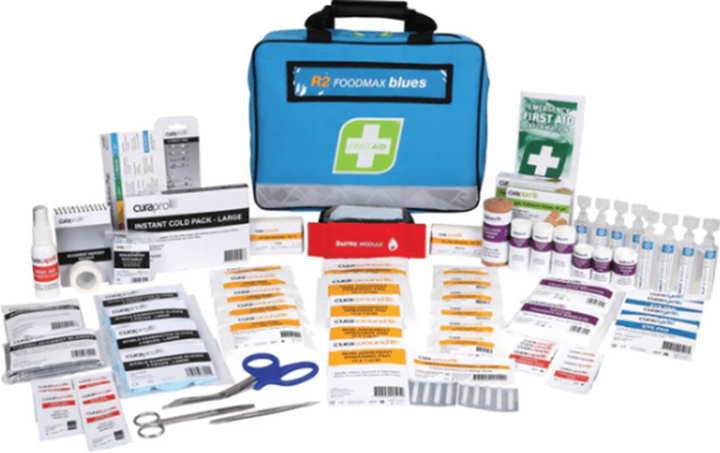 FastAid R2 Foodmax Blues(TM) Soft Pack First Aid Kit