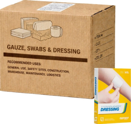 Carton of 10 FastAid D3 Non-Adherent Dressing 5x5cm