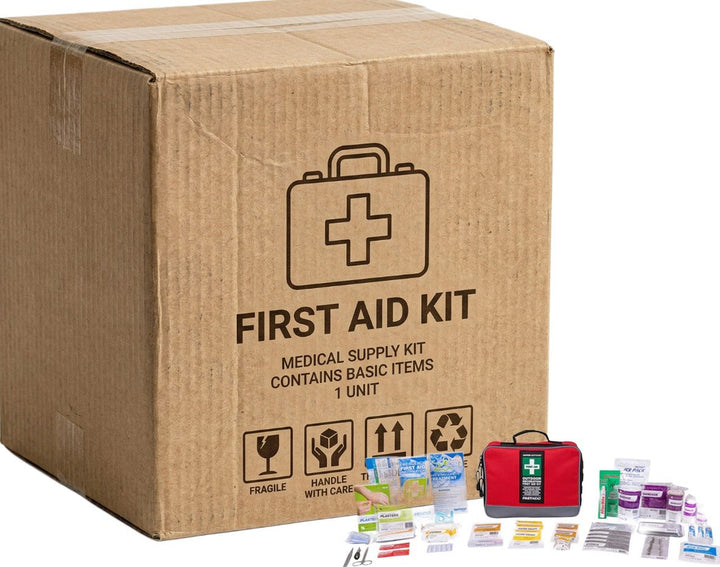 Carton of 3 FastAid Aspire-Edition(TM) Worksite First Aid Kit