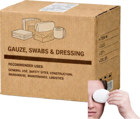 Carton of 10 FastAid Sterile Eye Pads