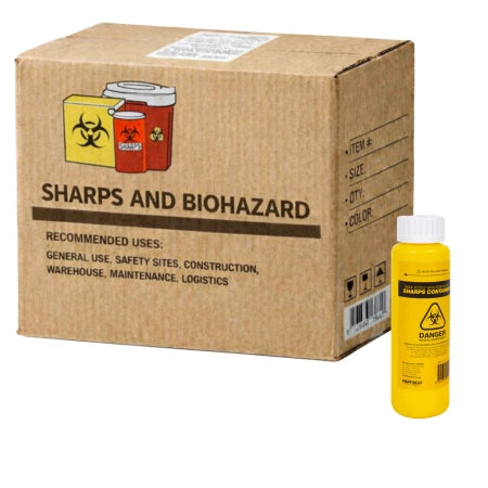 Carton of 500 FastAid 150ml Sharps Container