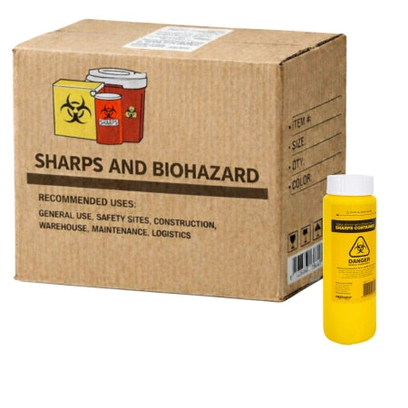 Carton of 100 FastAid Sharps Container 250ml