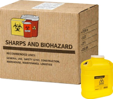 Carton of 36 FastAid 5L Sharps Container