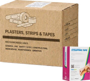 Carton of 5 FastAid T2 Sports Strapping Tape 5cm x 10m
