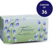 Carton of 36 Finesse Facial Tissue 2 Ply - 180 Sheets/Box (Standard Option)