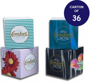 Carton of 36 Finesse Comfort Cube Facial Tissues 2 ply - 90 Sheets/Box (Standard Option)