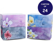 Carton of 24 Finesse Comfort Facial Tissue 2 Ply - 250 Sheets/Box