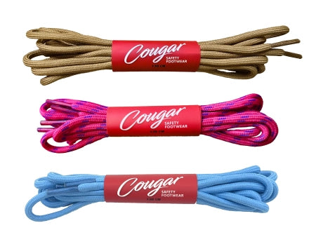 Maxisafe Cougar Boots Laces 1300mm - Pink