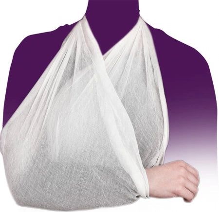 FastAid Large Triangular Bandage Disposable Pack of 10