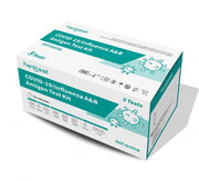 5 Pack Fanttest 3-in-1 COVID-19 Influenza A/B Rapid Antigen Test Kit Nasal Very High Sensitivity Expiry 04 2027