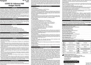 5 Pack Fanttest 3-in-1 COVID-19 Influenza A/B Rapid Antigen Test Kit Nasal Very High Sensitivity Expiry 04 2027