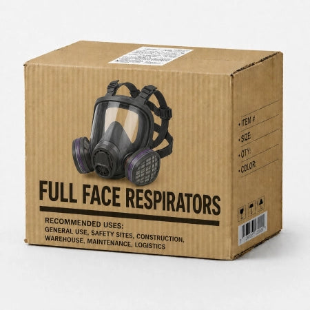 Carton of 4 Maxiguard Silicone Full Face Mask - Medium