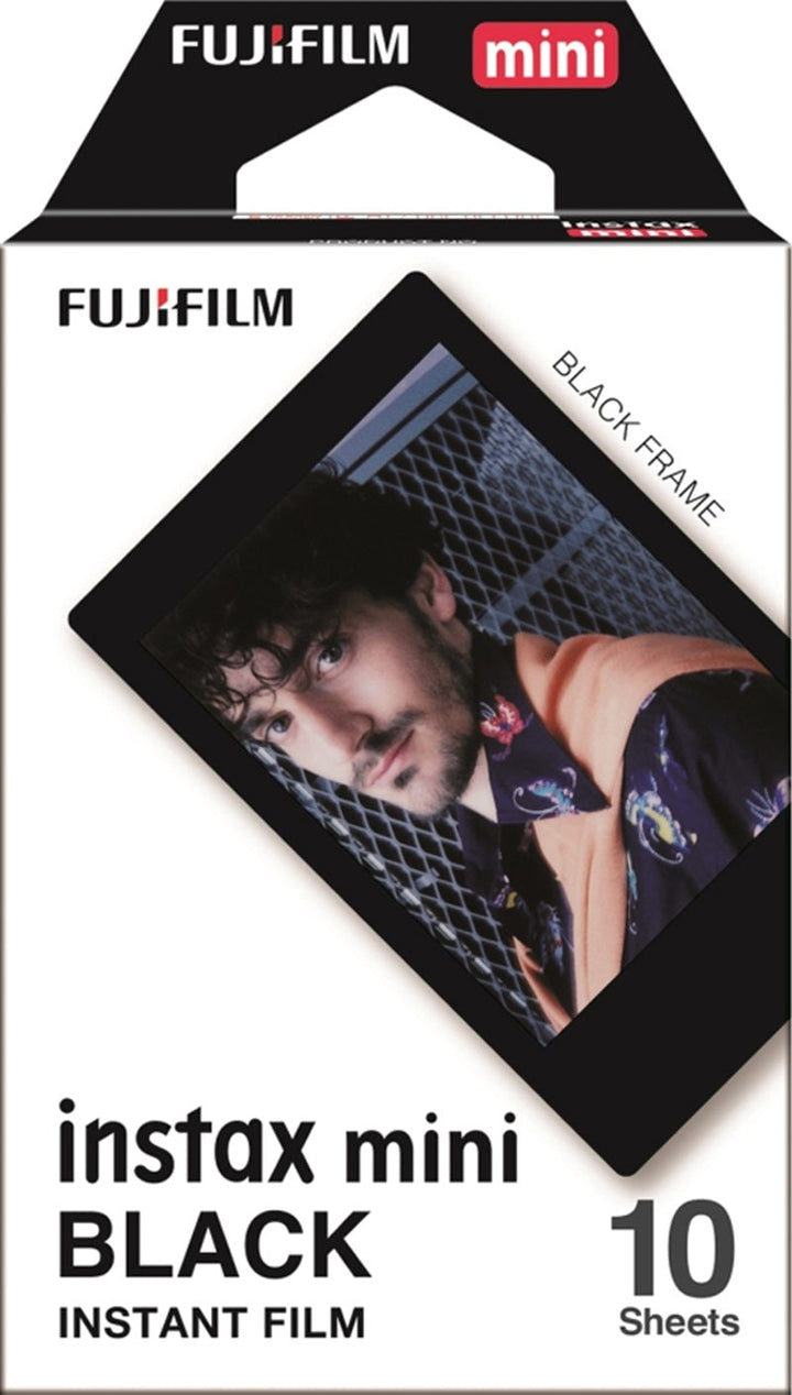 Pack of 10 Fujifilm instax mini Black Frame Film - Compatible with Fujifilm INSTAX Mini Camera
