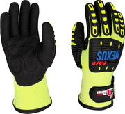 YSF Nexus GRIP Cut 5/DP TPR Nitrile Sandy Finish Impact Gloves