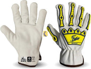 YSF Martula Cowhide Rigger Cut 5 TPR Cut Resistant Gloves